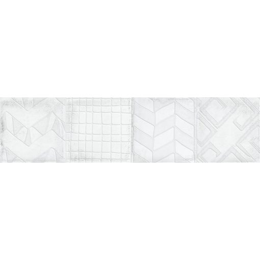 Alchimia White Decor_7,5x30 csempe